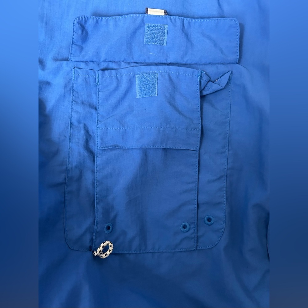 Columbia Men's Blue Performance Fishing Gear Shirt size XXL - Picture 10 of 11